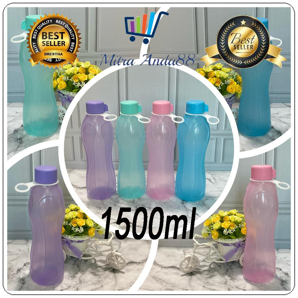 Mitraanda88 Botol minum ukuran 1500ml botol 1.5liter T009