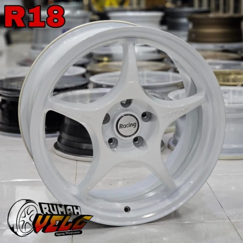 VELG MOBIL #r18 #rumahvelgr18 New Arrivals Barang Ready Brand New  .R18 Enkei Tulang  5X114.3 LEBAR 