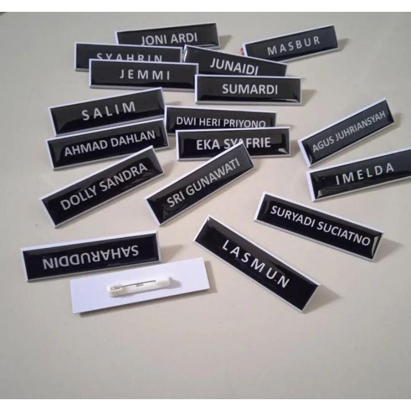 

name tag /nama dada /nametag