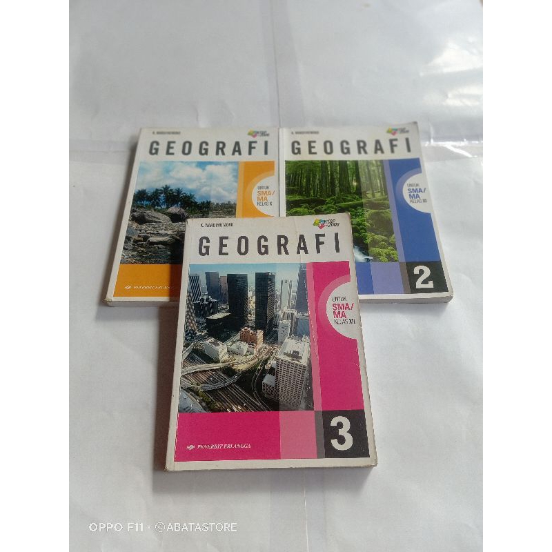 BUKU GEOGRAFI SMA MA KLS X XI XII KTSP K WARDIYATMOKO