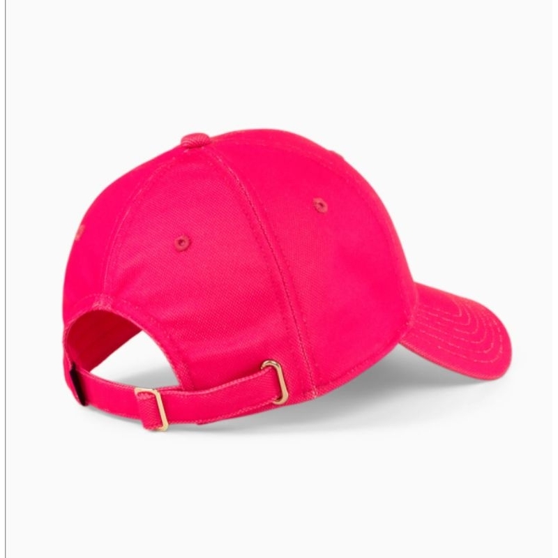 Puma Gold Metal Cat Cap Glowing Pink Logo Emas 024158-04 Topi Original