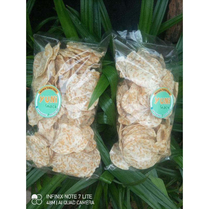 

Keripik tempe sagu 250 gram