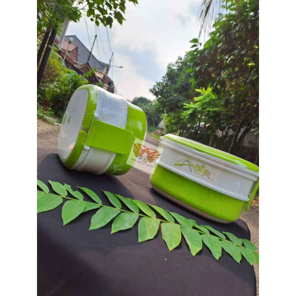 LUNCH BOX MAKAN/ KOTAK MAKAN DUA SUSUN KODE 8927 NEW