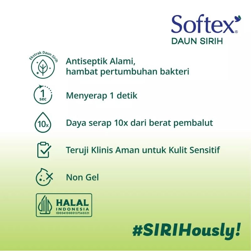 SOFTEX DAUN SIRIH 3 IN 1