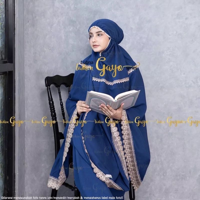 MUKENA GAYO LUBNA SERIES MUKENA KATUN MUKENA DEWASA MUKENA POLOS