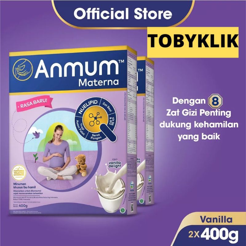 Anmum Materna Susu Nutrisi Ibu Hamil 200gr dan 400gr