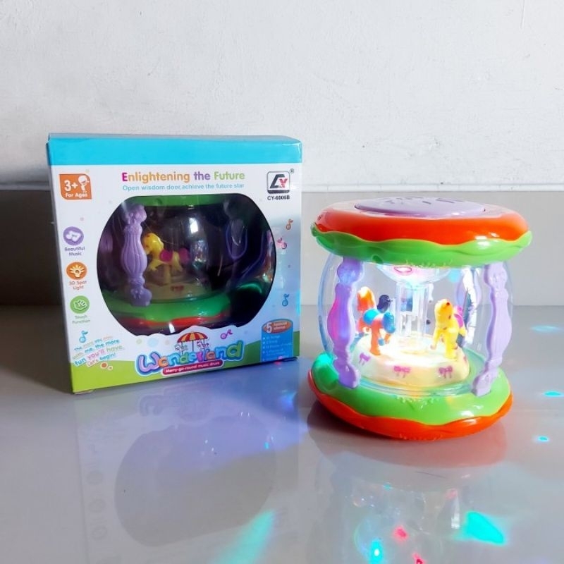 WONDERLAND MERRY GO ROUND MUSIC BABY - MAINAN MUSIK BAYI &amp; ANAK