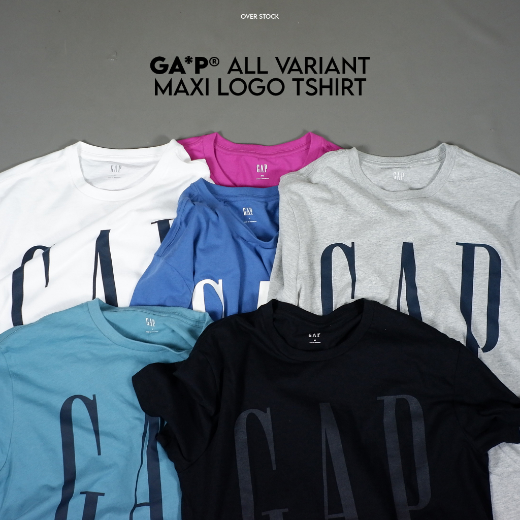 GA*P All Variant Maxi Logo Tshirt