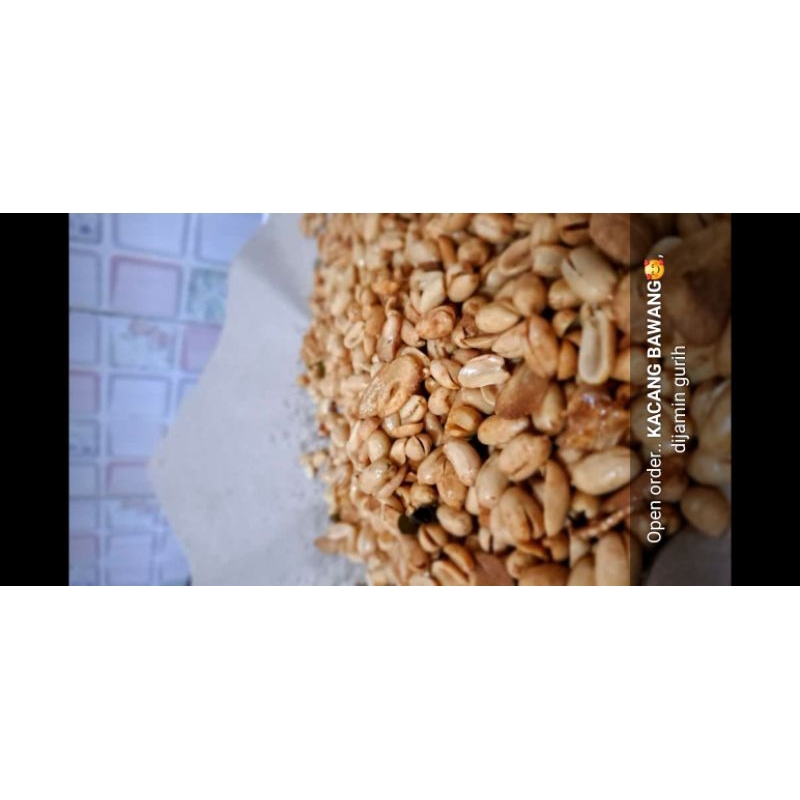 

kacang bawang home made ..