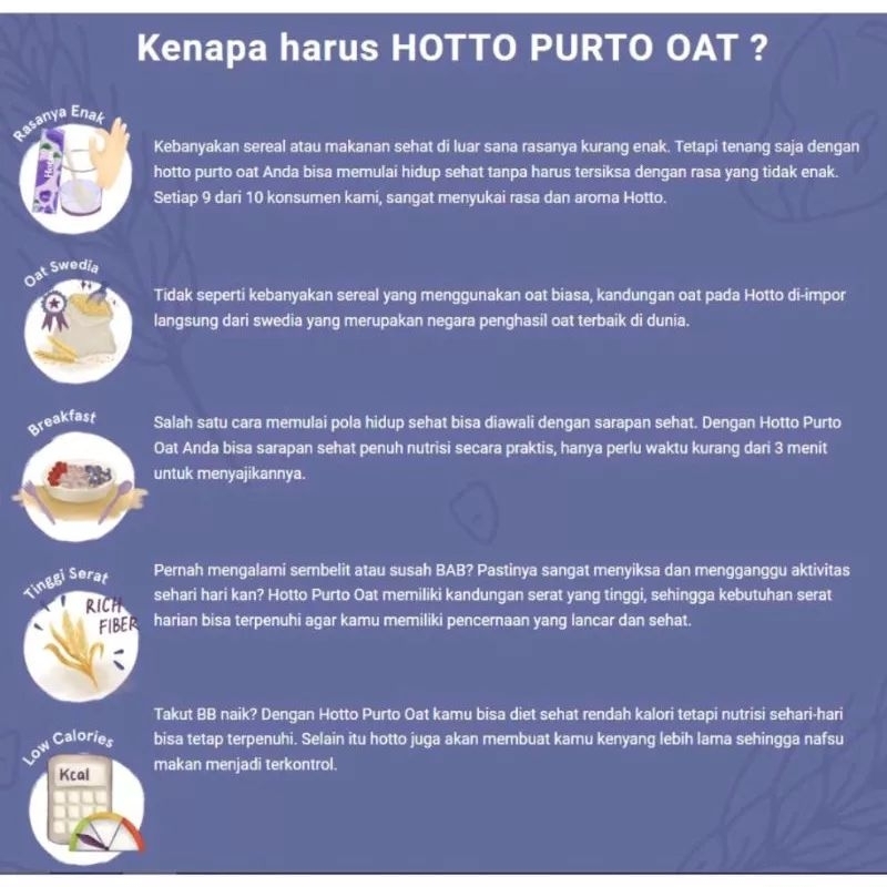 Hotto Purto Oat