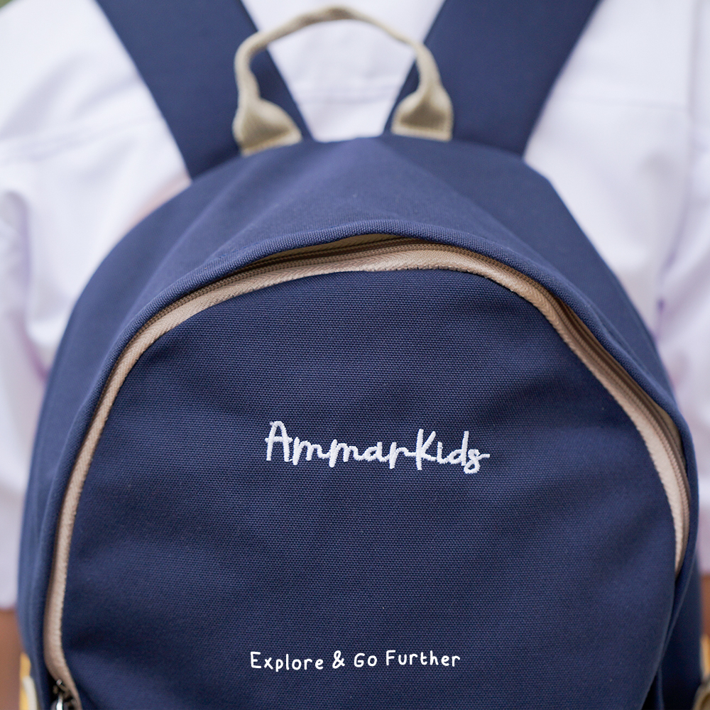 Tas Sekolah Anak Laki-Laki dan Perempuan Brand Ammar Kids Daily Backpack SD