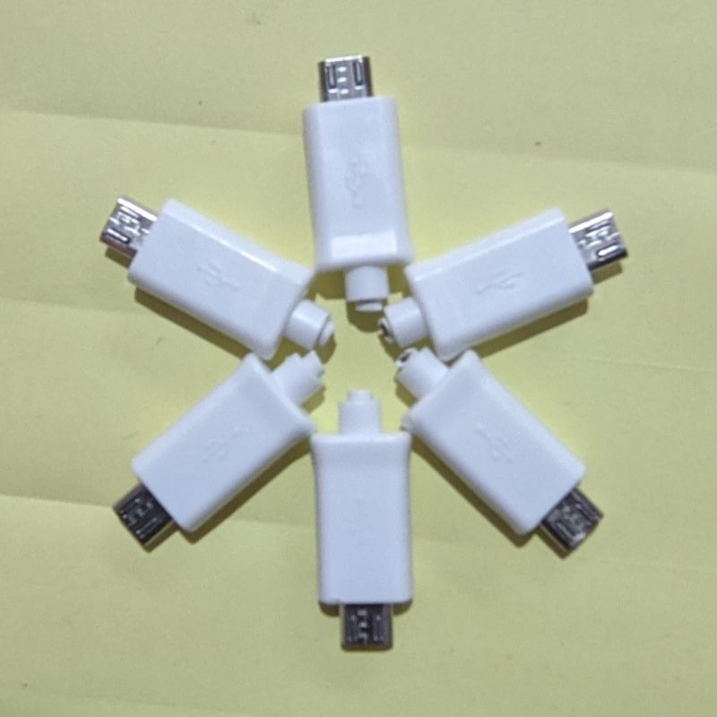 (10 pcs) SOKET MICRO USB 4 PIN MALE DIY