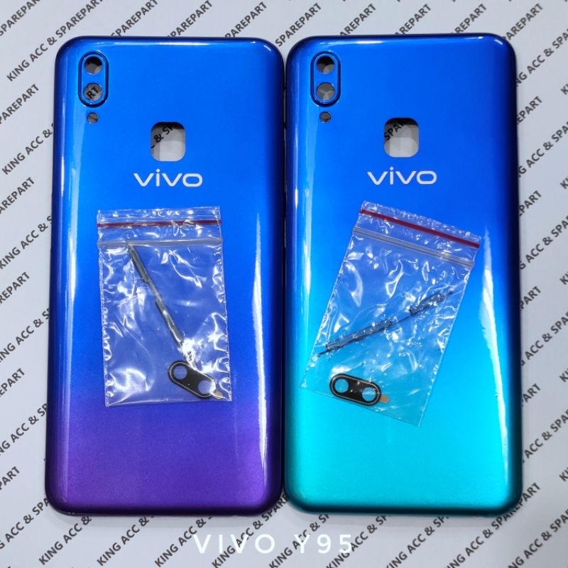 Evi_Drphone Backdoor Backcase Backcover Tutup Belakang Casing Vivo Y95 1807 Original