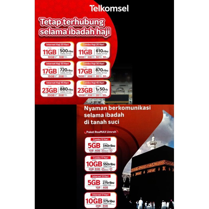 Paket internet umroh/haji