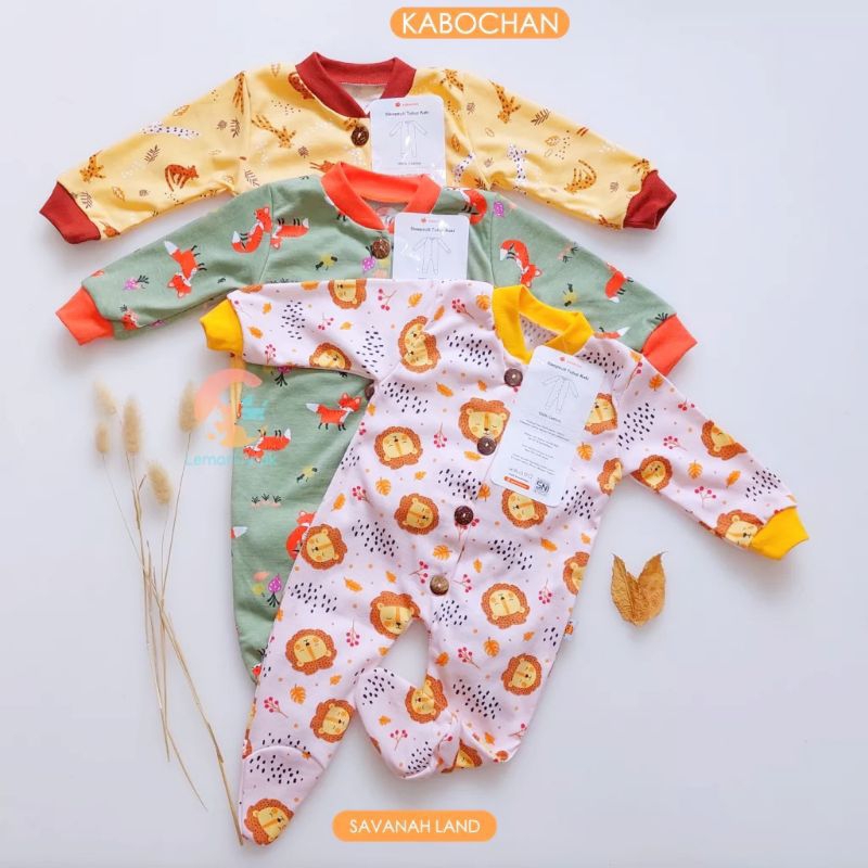 KABOCHAN  Baju kodok Sleepsuit Jumper Dreamwear bodysuit