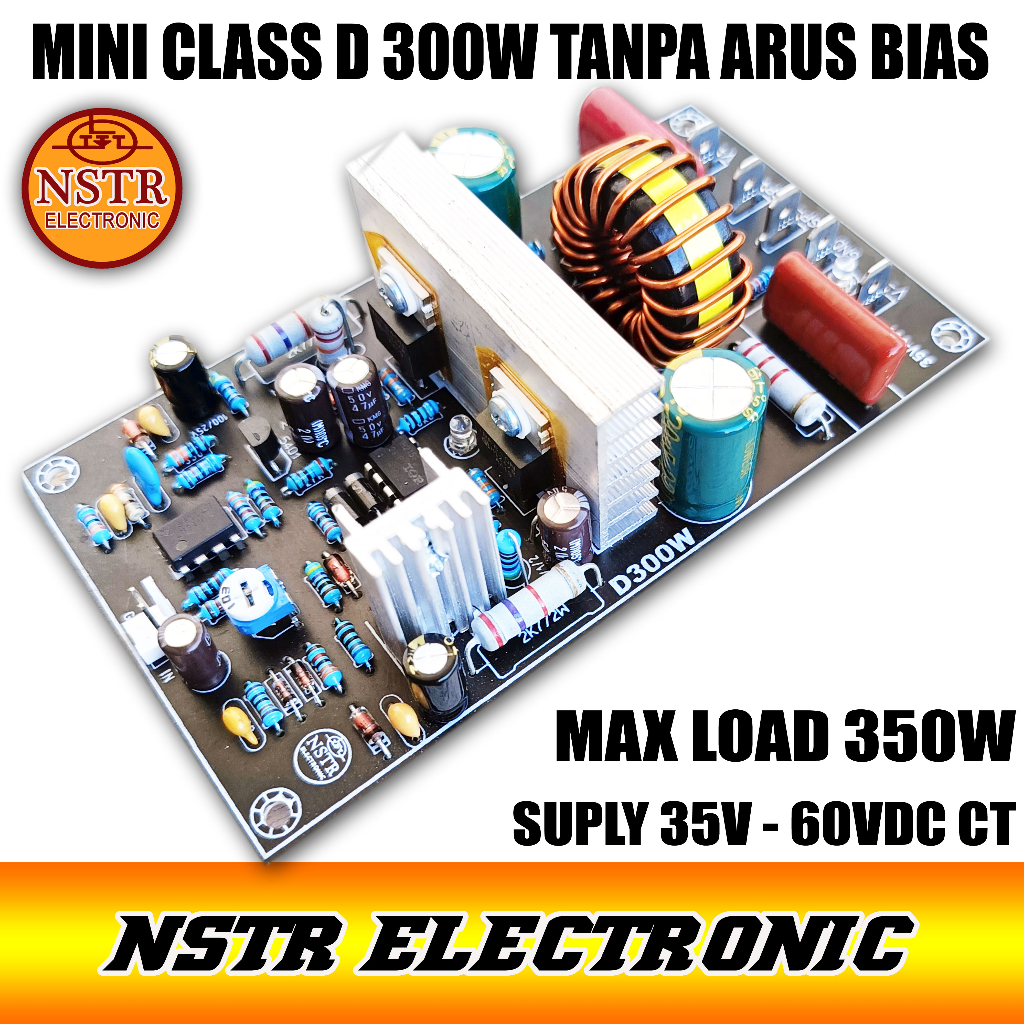 CLASS D300 MONO TANPA ARUS BIAS