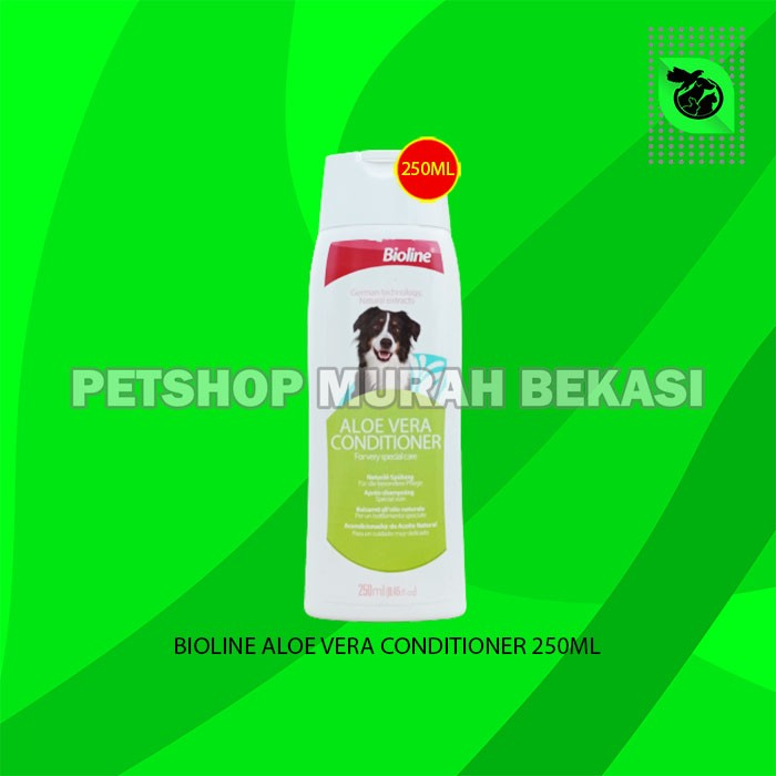 Shampoo Anjing Dog Conditioner Bioline Aloe Vera 250 ml