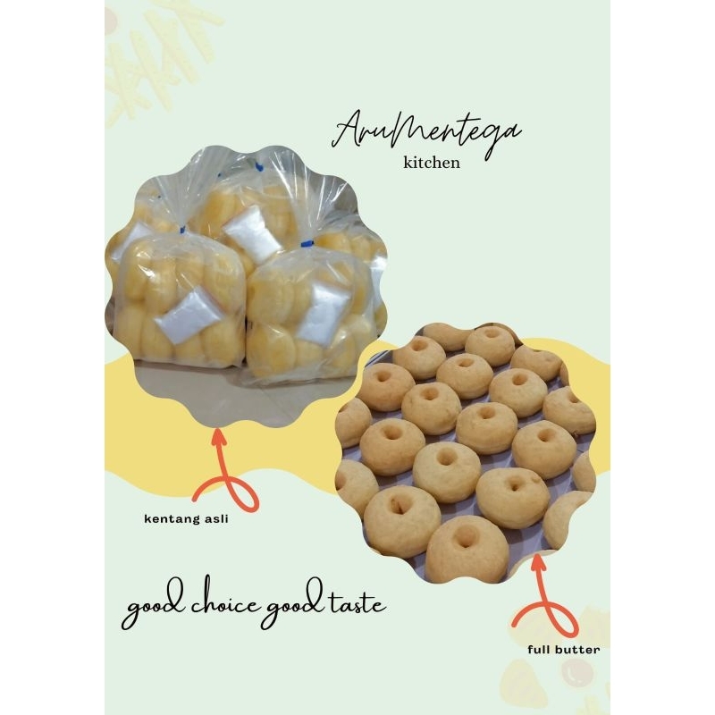 Donat Kentang Premium Frozen