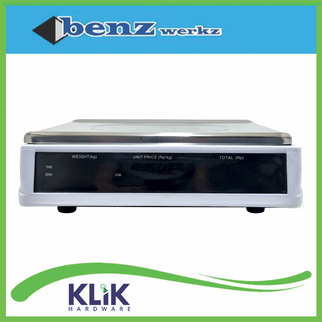 Benz BZ-032 Timbangan Duduk Digital Scale 40 Kg Buah Sayur Laundry Sembako