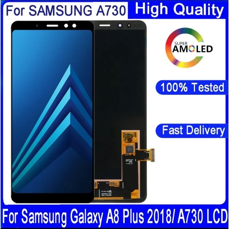 lcd samsung A8 2018, A530 original OLED fullset