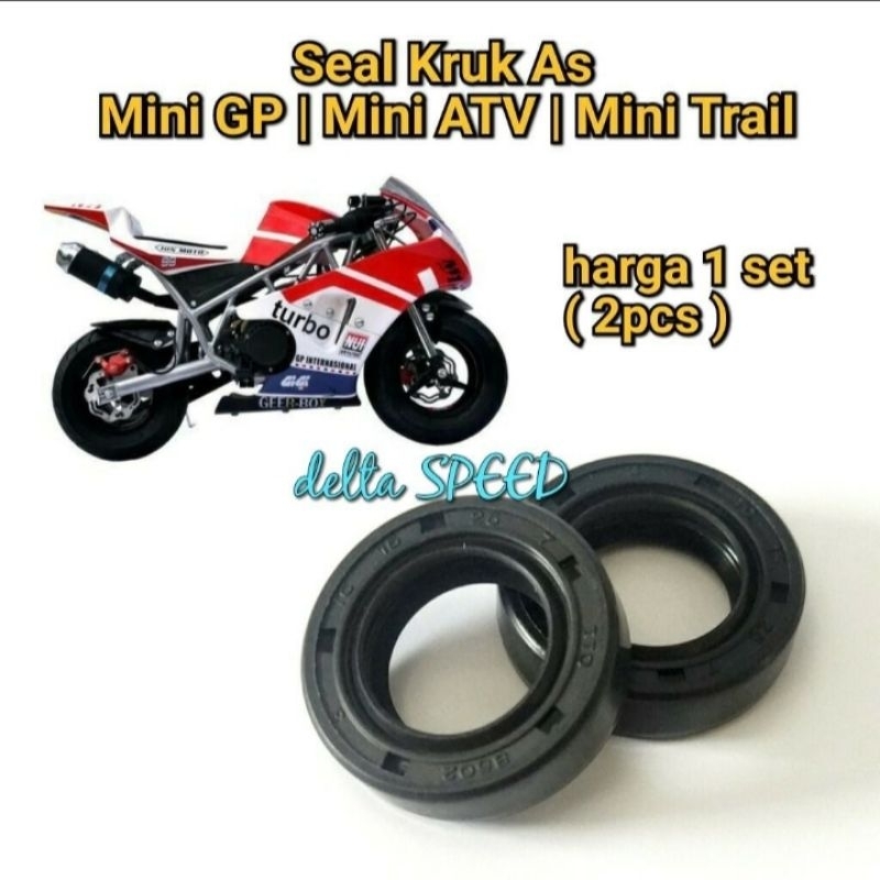Kruk As - Oil Seal Crankshaft Mini GP Trail ATV - Spare Part