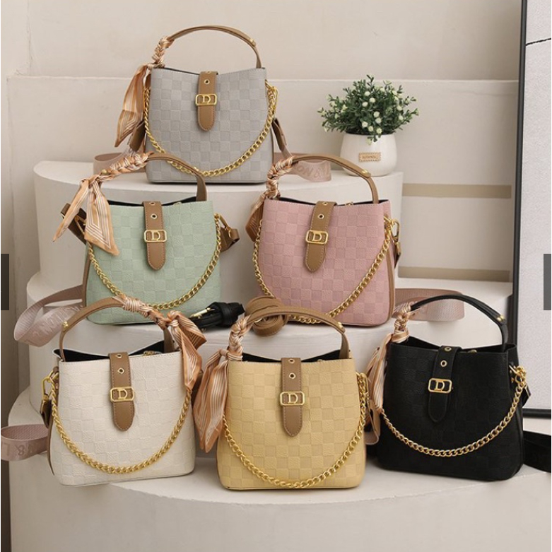 SweetSally - Elea Tas Bucket Wanita Fashion 3446 (Pita Twilly Dijual Terpisah)