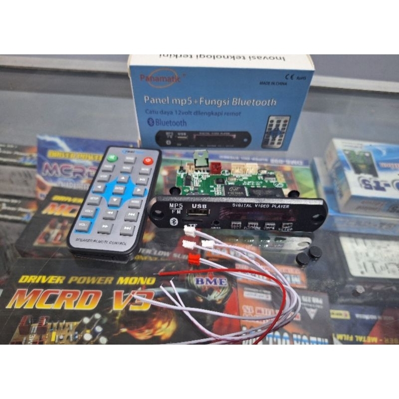 Modul Kit Digital Video Player MP3 MP4 MP5 FM USB TERMURAH NEW BLUETOOTH