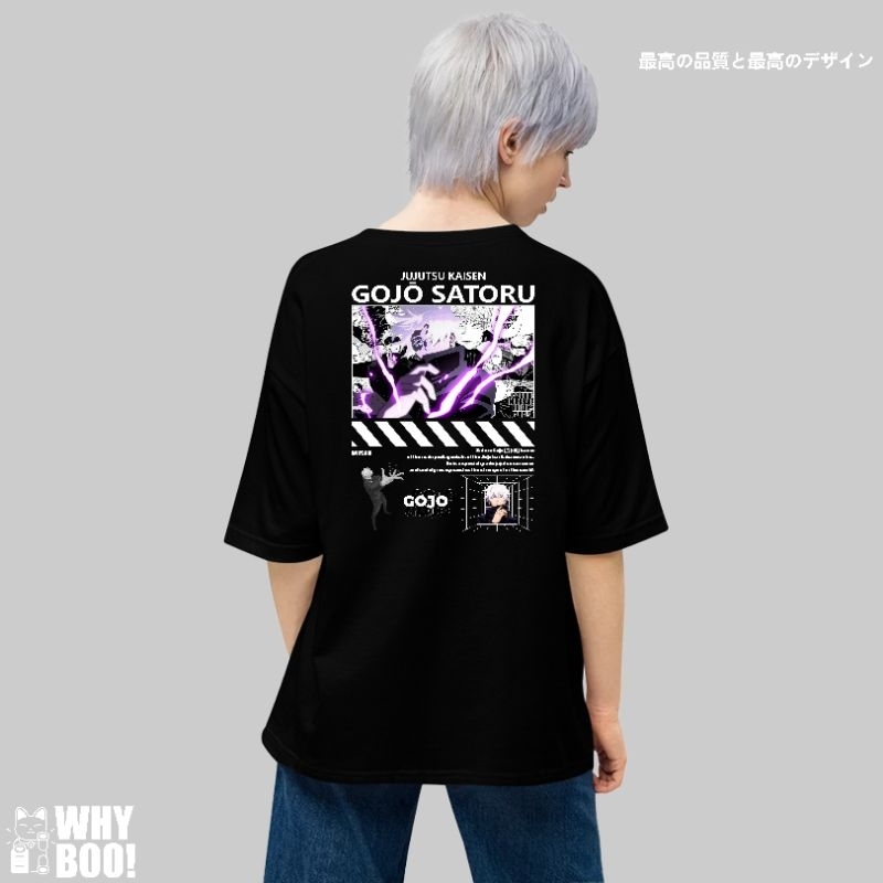 WHYBOO T-SHIRT GOJO SATORU JUJUTSU KAISEN