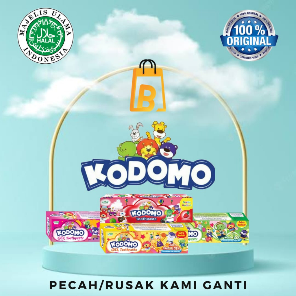 Kodomo pasta gigi anak / pigeon odol bayi anak / odol kodomo