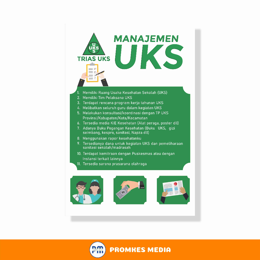 

Poster Kesehatan, Poster Sekolah, TRIAS UKS, Manajemen UKS, Kesehatan Sekolah