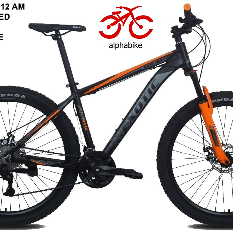 SEPEDA GUNUNG MTB 27.5 INCH EXOTIC ET 2612 AM ET-2612