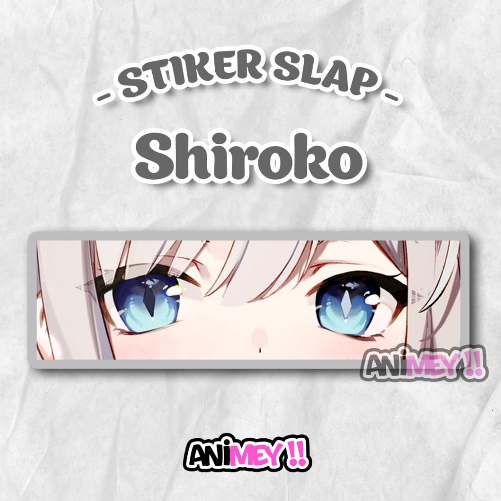 

Stiker Slap Shiroko Blue Archive / Sticker Slap Anime Waterproof