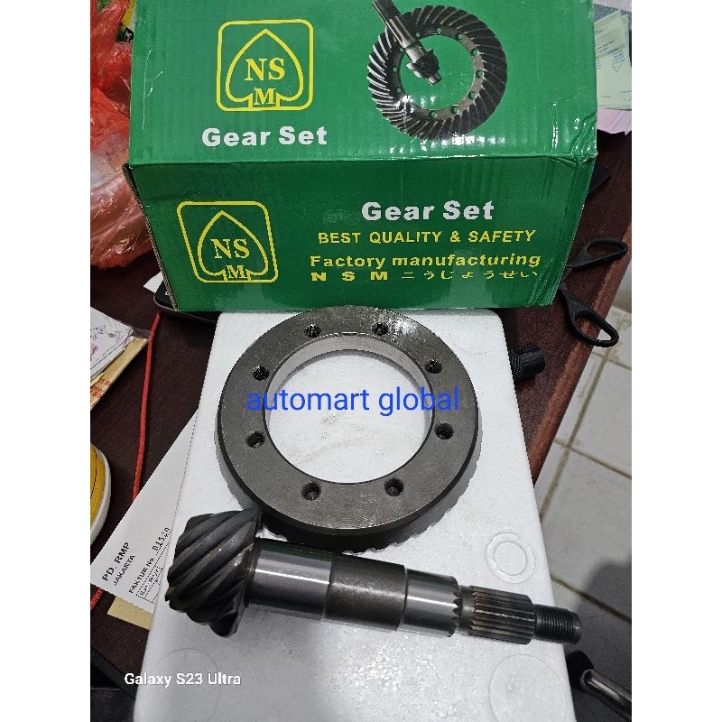 gear set gigi gardan kijang 5k 7k 9x43