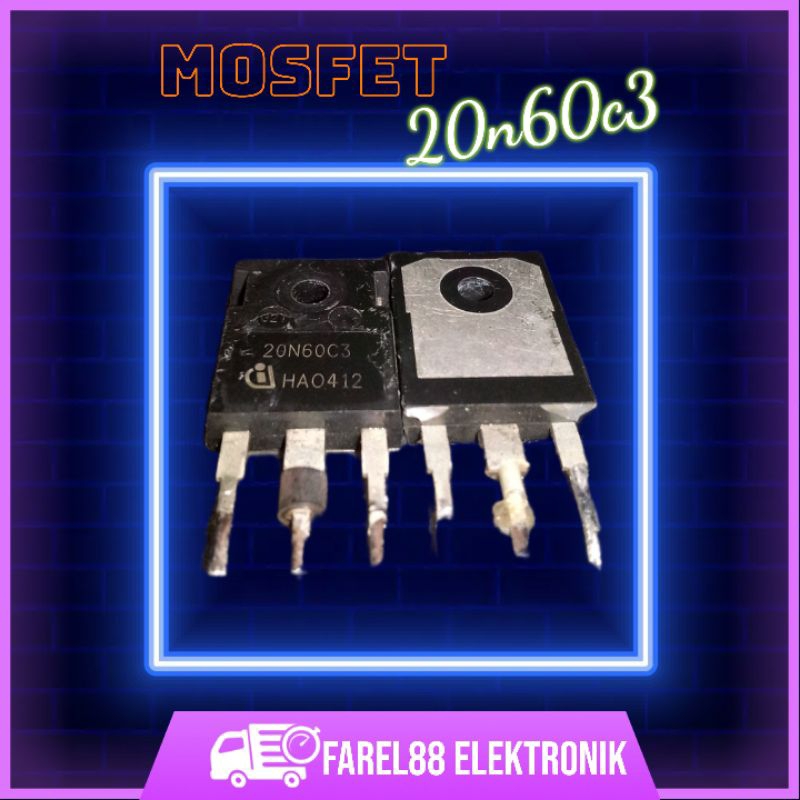 20N60C3 ori cabutan