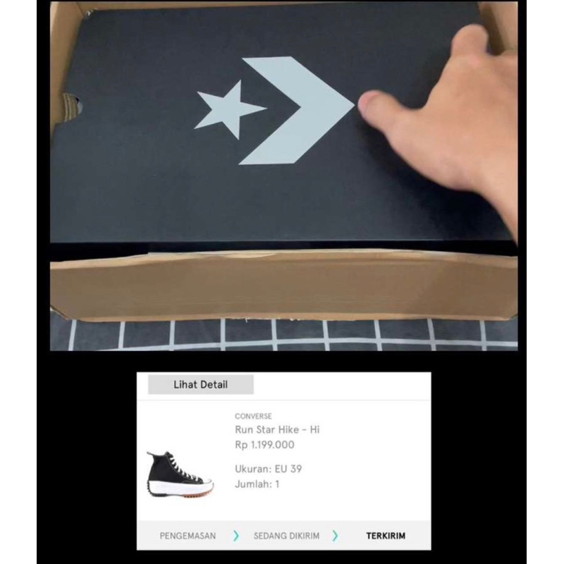 converse - Run star hike