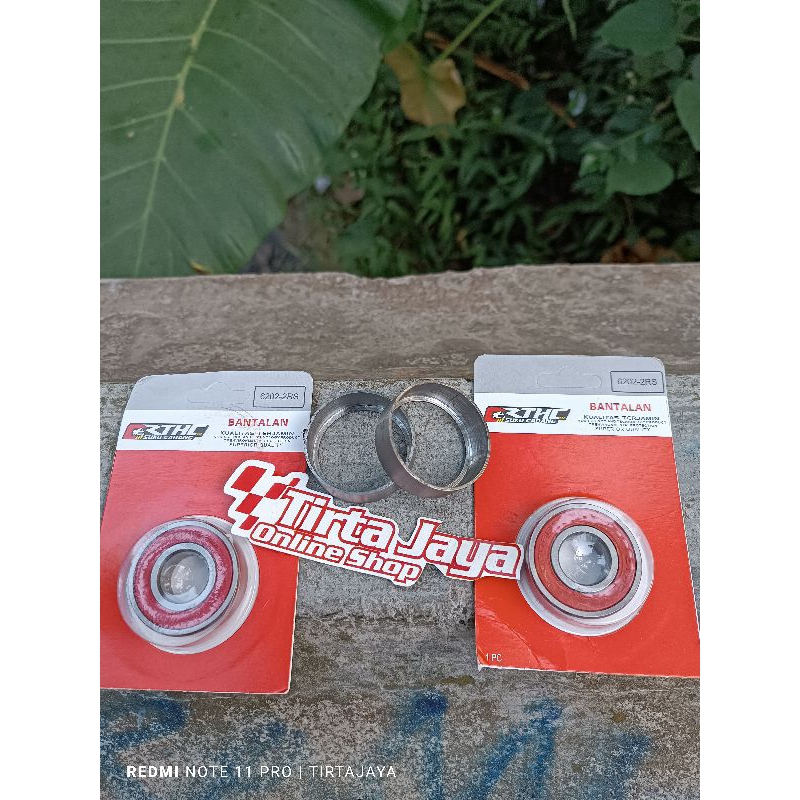 bosh bushing tromol bearing 6301 pnp laker 6202 buat tromol rcb brt yg mau pake as roda 15mm
