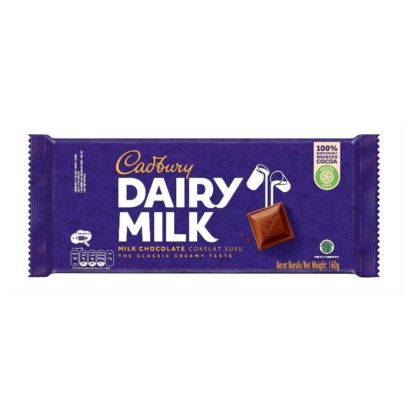 

Cadbury Dairy Milk Chocolate 160 g