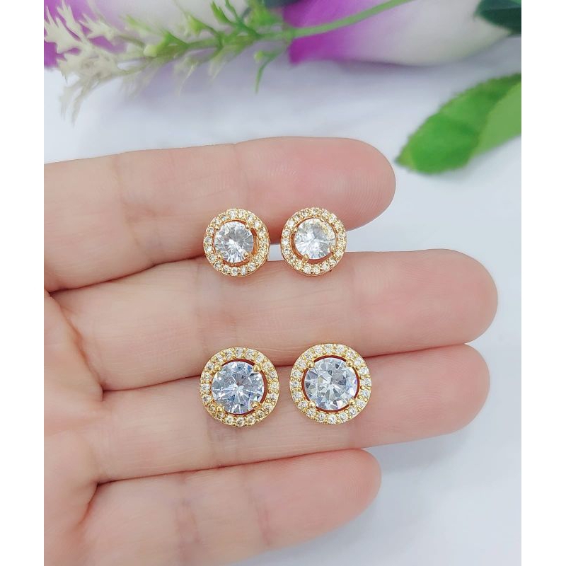 Anting Xuping Permata Lapis Emas R145