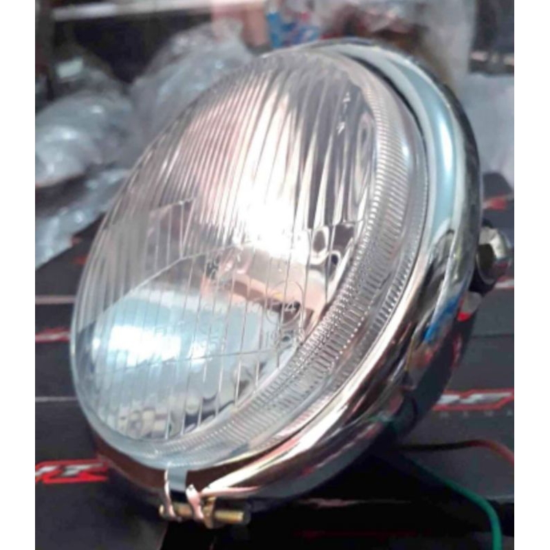 lampu depan headlamp pesek autopal mega pro tiger megapro tirev tilam tilas mp primus lama hiu cb100