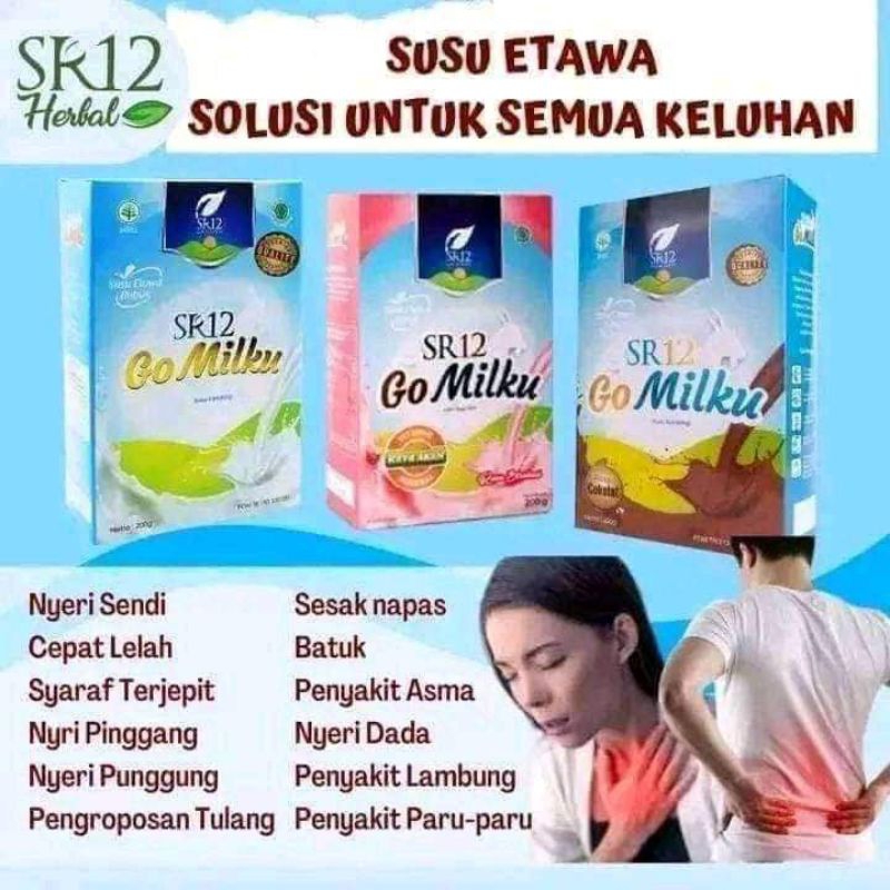 

BEST SELLER No. 1 GOMILKU SR12 SUSU KAMBING ETAWA BUBUK PREMIUM - BPOM