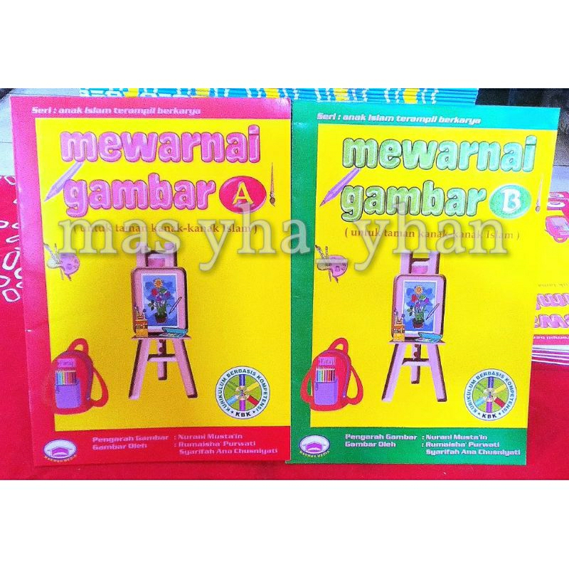 

Anak Islam Terampil berkarya ( mewarnai gambar )