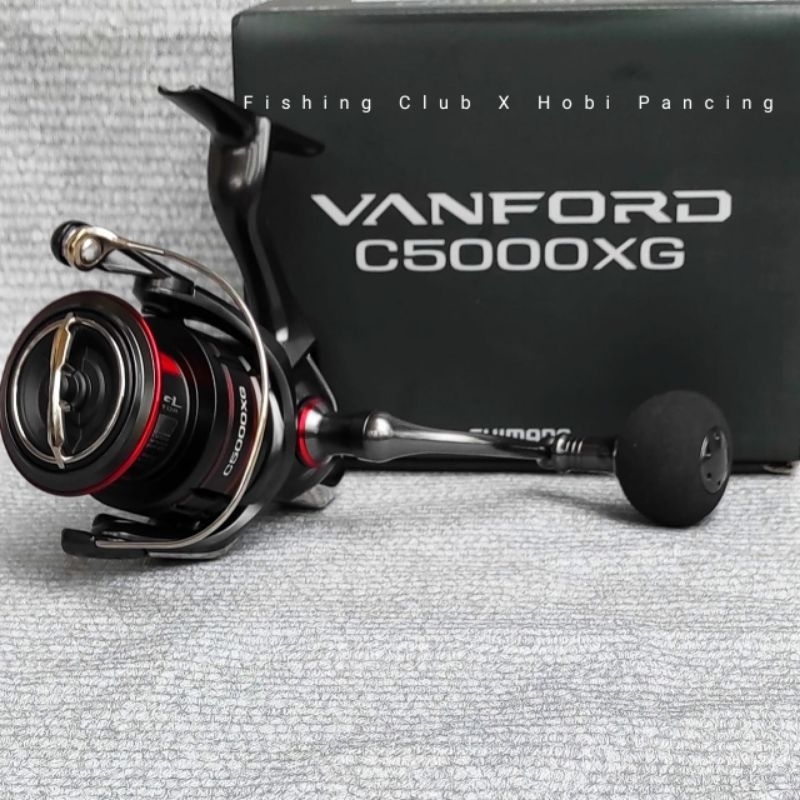 Reel Shimano Vanford 1000 2500HG C3000 4000 C5000 MGL Rotor, Power Handle, Ringan Dan kuat