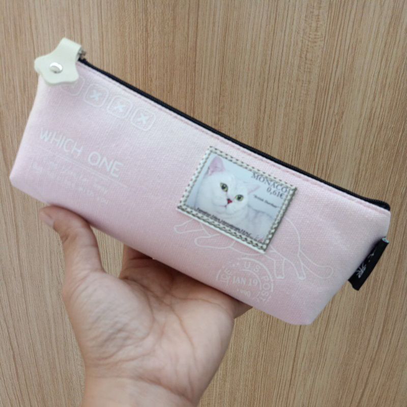 MURAH !!! Kotak Pensil Kanvas Import Uguo