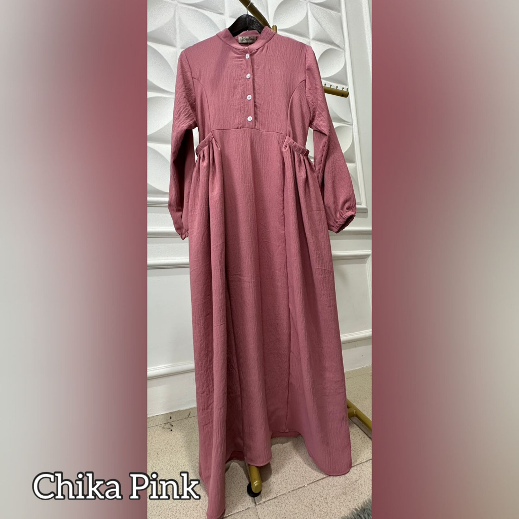 Gamis Chika Cringkel Airflow Coza