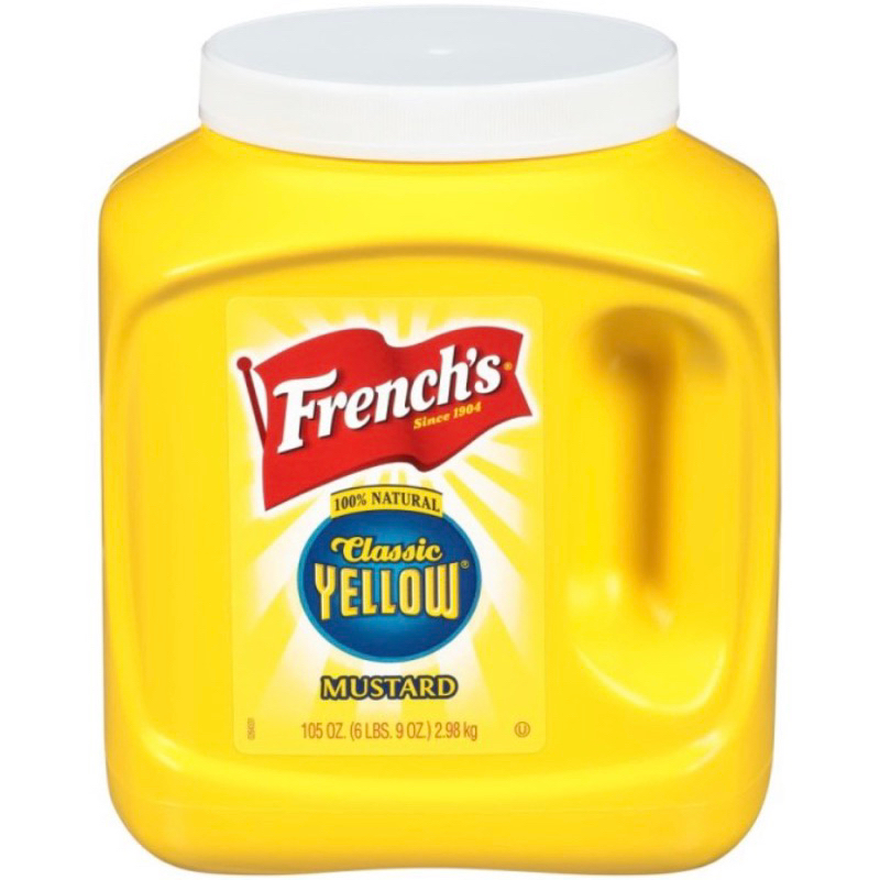 

Mustard French 2,98 kg
