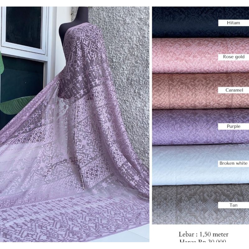 (umma textile)BRUKAT SAPTO MALIKA PREMIUM