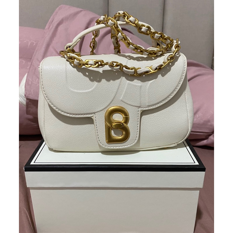 ALMA FLAP BAG SMALL SUGAR BUTTONSCARVES