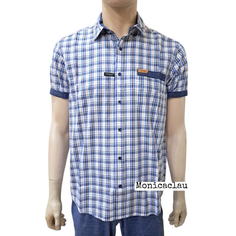 Kemeja Pria Poshboy Original Urdaneta Casual Shirt Katun kotak