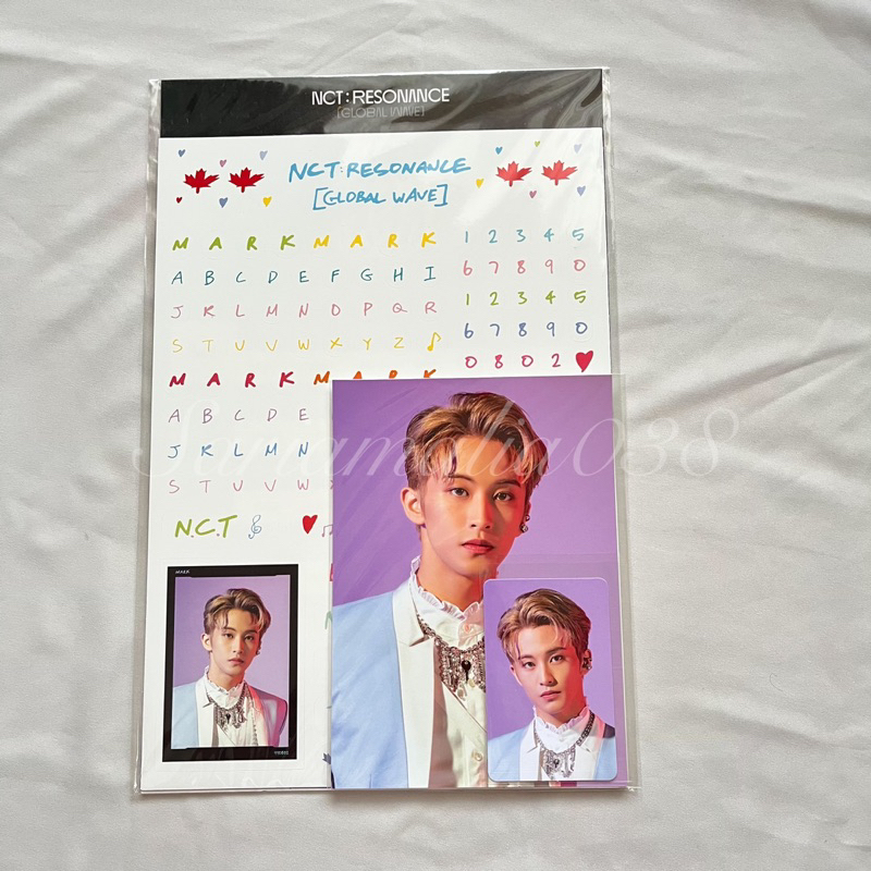 MARK DECO STICKER SCRAP BOOK NCT 2020 RESONANCE