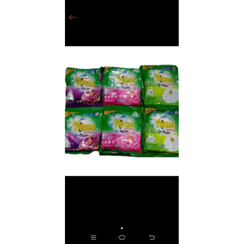 Rinso Sacet(12X40 gram)
